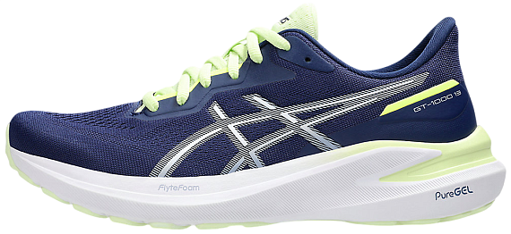 Кроссовки женские ASICS Gt-1000 13 Blue Expanse/Grey Blue - Фото 8 большая