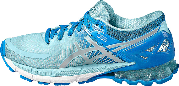 Кроссовки женские ASICS Gel-Kinsei 6 Голубой/Серебристый - Фото 2 большая