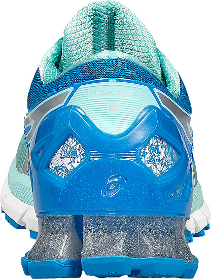 Кроссовки женские ASICS Gel-Kinsei 6 Голубой/Серебристый - Фото 4 большая