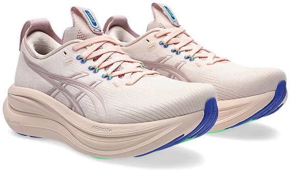 Кроссовки женские ASICS Gel-Nimbus 28 Pearl Pink/Morganite - Фото 3 большая