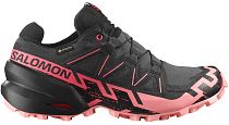 Кроссовки женские Salomon Speedcross 6 Gtx Nine Iron/Black/Flamingo Pink