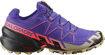 Кроссовки женские Salomon Speedcross 6 Liberty/Black/Neon Flame