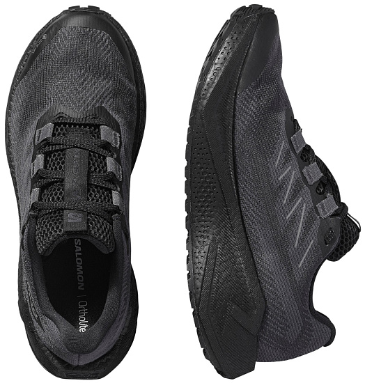Кроссовки женские Salomon Aero Blaze 3 Grvl Gtx Black/Asphalt/Black - Фото 2 большая