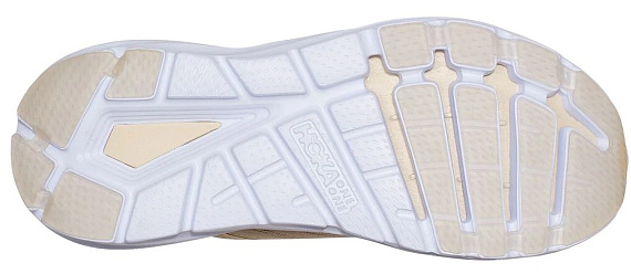 Кроссовки женские Hoka Elevon 2 Almond Milk/White - Фото 3 большая