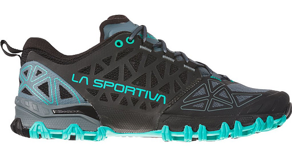 Кроссовки женские La Sportiva Bushido II Slate/Aqua - Фото 1 большая