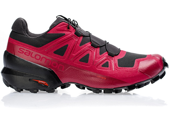 Кроссовки женские Salomon Speedcross 5 Phantom/Ceri/Bk - Фото 1 большая