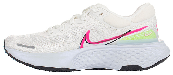 Кроссовки женские Nike ZoomX Invincible Run Flyknit Phantom/Football Grey/Volt/Black - Фото 5 большая
