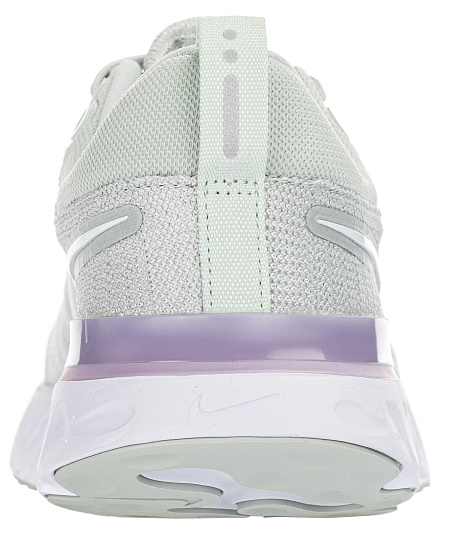 Кроссовки женские Nike React Infinity Run Flyknit 2 Light Silver/White-Infinite Lilac - Фото 4 большая