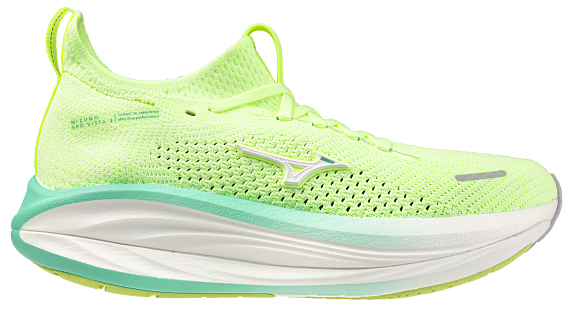 Кроссовки женские Mizuno Neo Vista 3 Lime Pulp/White/Arcadia - Фото 1 большая