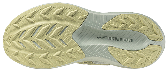 Кроссовки женские Mizuno Wave Rider Tt 4 Aqua Gray/Beechnut/Sea Spray - Фото 3 большая