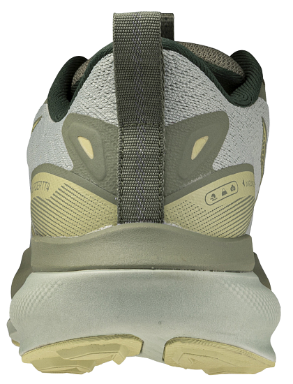Кроссовки женские Mizuno Wave Rider Tt 4 Aqua Gray/Beechnut/Sea Spray - Фото 6 большая