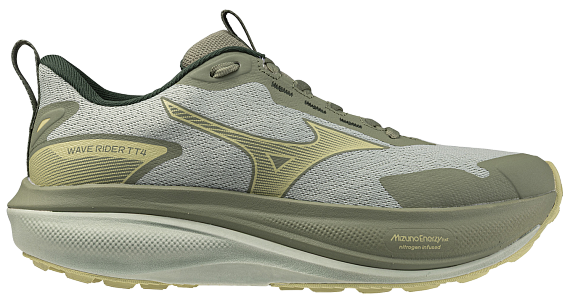Кроссовки женские Mizuno Wave Rider Tt 4 Aqua Gray/Beechnut/Sea Spray - Фото 1 большая