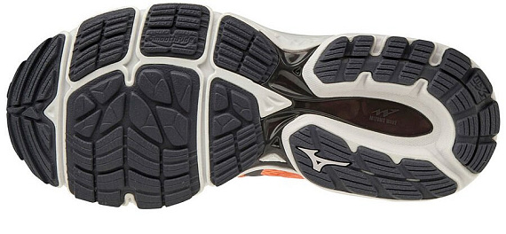 Кроссовки женские Mizuno Wave Inspire 16 Персик/Сер/Св.Сер - Фото 3 большая