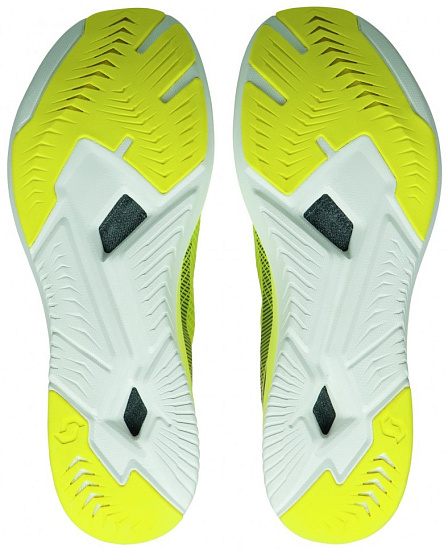 Кроссовки женские Scott Speed Carbon RC Yellow/White - Фото 3 большая