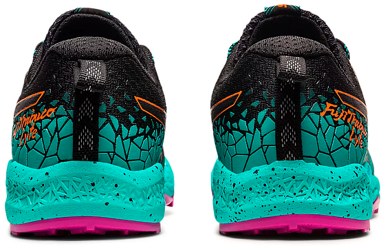 Кроссовки женские ASICS FujiTrabuco Lyte Black/Baltic Jewel - Фото 6 большая