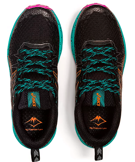 Кроссовки женские ASICS FujiTrabuco Lyte Black/Baltic Jewel - Фото 7 большая