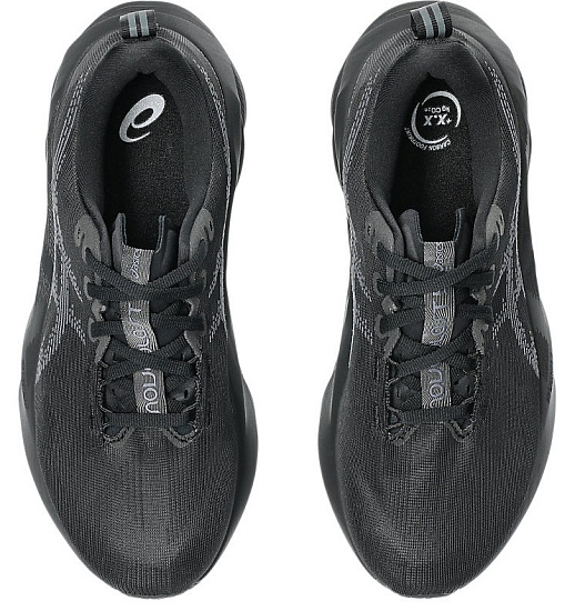 Кроссовки женские ASICS Novablast 5 Black/Carrier Grey - Фото 4 большая