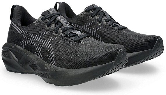 Кроссовки женские ASICS Novablast 5 Black/Carrier Grey - Фото 8 большая