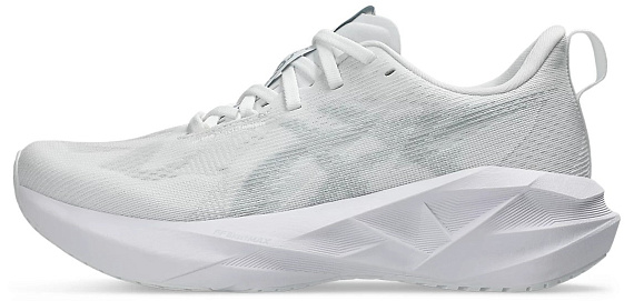 Кроссовки женские ASICS Novablast 5 White/Piedmont Grey - Фото 2 большая