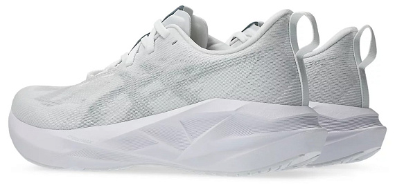 Кроссовки женские ASICS Novablast 5 White/Piedmont Grey - Фото 7 большая