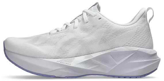 Кроссовки женские ASICS Novablast 5 White/Lilac Hint - Фото 2 большая