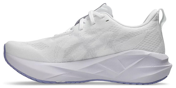 Кроссовки женские ASICS Novablast 5 White/Lilac Hint - Фото 6 большая