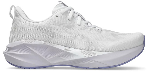 Кроссовки женские ASICS Novablast 5 White/Lilac Hint - Фото 1 большая