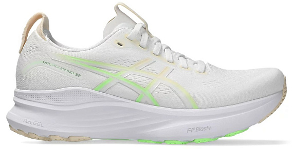 Кроссовки женские ASICS Gel-Kayano 32 White/Seashell - Фото 1 большая
