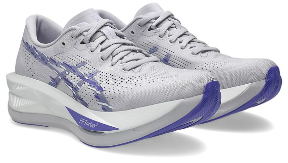 Кроссовки женские ASICS Sonicblast Lilac Hint/White - Фото 7 большая