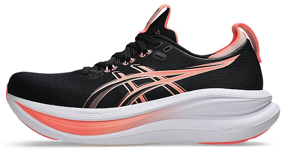 Кроссовки женские ASICS Gel-Nimbus 28 Black/Pearl Pink - Фото 2 большая