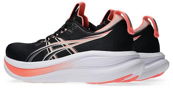 Кроссовки женские ASICS Gel-Nimbus 28 Black/Pearl Pink - Фото 4 большая