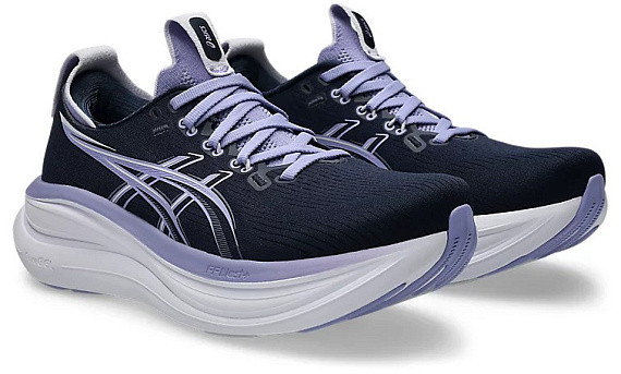 Кроссовки женские ASICS Gel-Nimbus 28 Midnight/Bluebell - Фото 2 большая