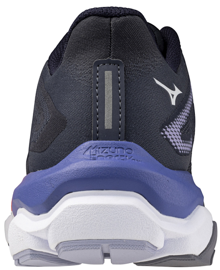 Кроссовки женские Mizuno Wave Horizon 8 Odyssey Gray/White/Striking Co - Фото 5 большая