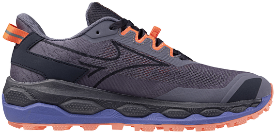 Кроссовки женские Mizuno Wave Mujin 11 Blue Granite/Silver/Striking C - Фото 4 большая