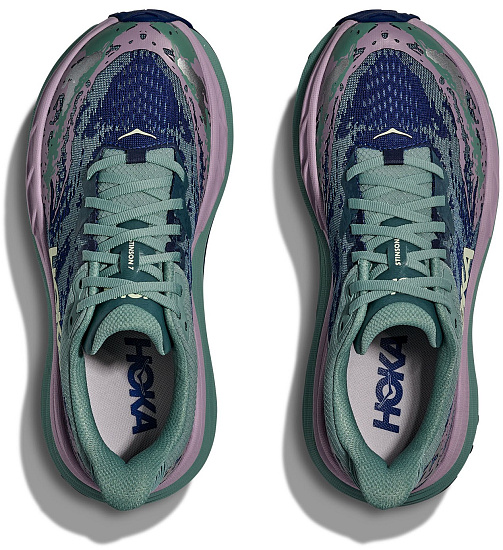 Кроссовки женские Hoka Stinson 7 Rosemary/Fragrant Lilcac - Фото 3 большая