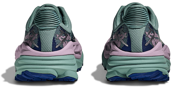 Кроссовки женские Hoka Stinson 7 Rosemary/Fragrant Lilcac - Фото 5 большая