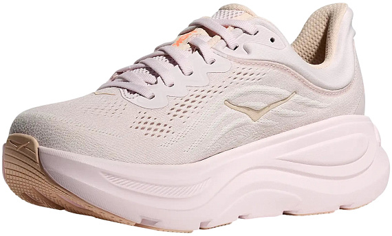 Кроссовки женские Hoka Bondi 9 Lilac Cream /Tangerine Glow - Фото 3 большая