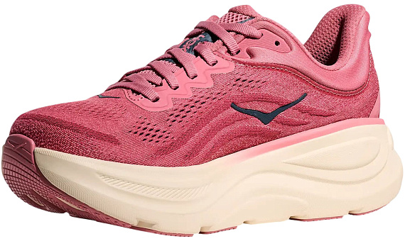 Кроссовки женские Hoka Bondi 9 Lingon Berry /Cranberry - Фото 3 большая