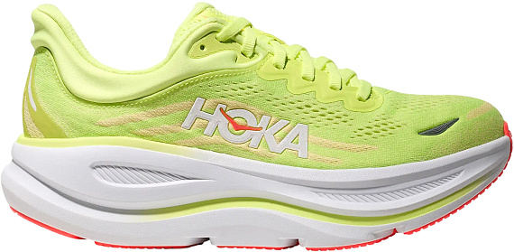 Кроссовки женские Hoka Bondi 9 Neon Yuzu /Sunlight - Фото 1 большая