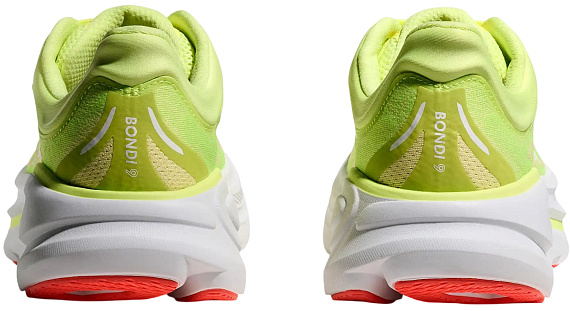 Кроссовки женские Hoka Bondi 9 Neon Yuzu /Sunlight - Фото 5 большая