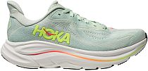 Кроссовки женские Hoka Clifton 10 Sea Glass/Neon Flame