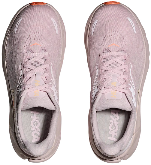 Кроссовки женские Hoka Arahi 8 Lilac Cream /Neon Cantaloupe - Фото 2 большая