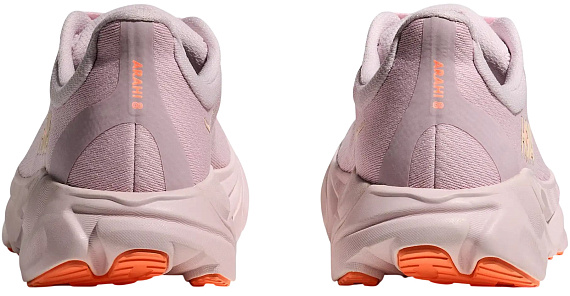 Кроссовки женские Hoka Arahi 8 Lilac Cream /Neon Cantaloupe - Фото 5 большая