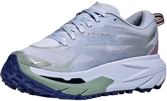 Кроссовки женские Hoka Mafate 5 Ambient Blue/Rosemary - Фото 3 большая