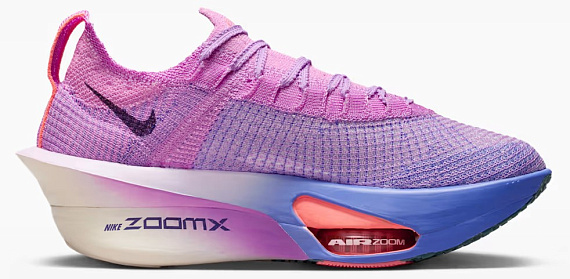 Кроссовки женские Nike Air Zoom Alphafly Next% 3 Fuchsia Glow/Purple Dynasty - Фото 5 большая