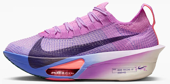 Кроссовки женские Nike Air Zoom Alphafly Next% 3 Fuchsia Glow/Purple Dynasty - Фото 7 большая