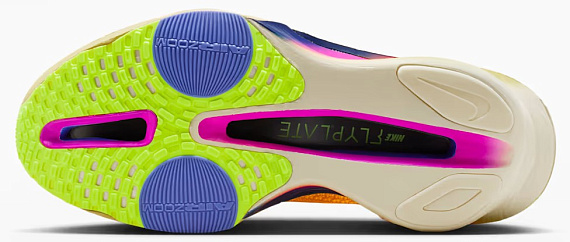Кроссовки женские Nike Air Zoom Alphafly Next% 3 Laser Orange/Indigo Burst-Citron Pulse - Фото 6 большая