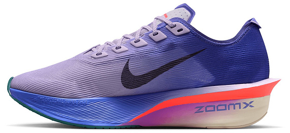 Кроссовки женские Nike Zoomx Vaporfly Next% 4 Violet Mist/Purple Dynasty - Фото 4 большая
