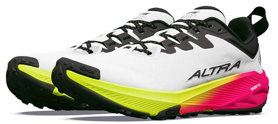 Кроссовки женские Altra Experience Wild 3+ Ice/Black/Safety Yellow - Фото 5 большая