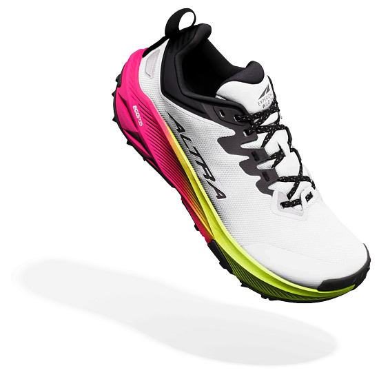 Кроссовки женские Altra Experience Wild 3+ Ice/Black/Safety Yellow - Фото 6 большая